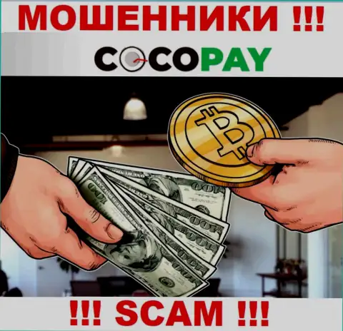 Не доверяйте финансовые вложения CocoPay, ведь их сфера работы, Обменник, капкан