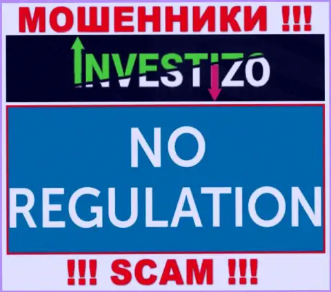 У компании Инвестицо нет регулятора - интернет мошенники безнаказанно лишают денег доверчивых людей
