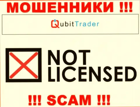 У МОШЕННИКОВ Кюбит Трейдер Лтд отсутствует лицензионный документ - будьте крайне бдительны !!! Грабят клиентов