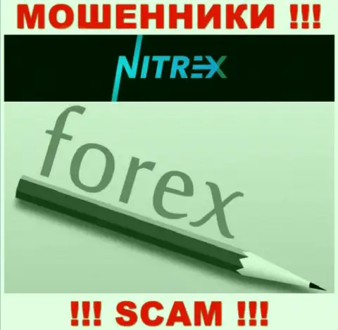 Не отдавайте денежные активы в Nitrex, род деятельности которых - ФОРЕКС