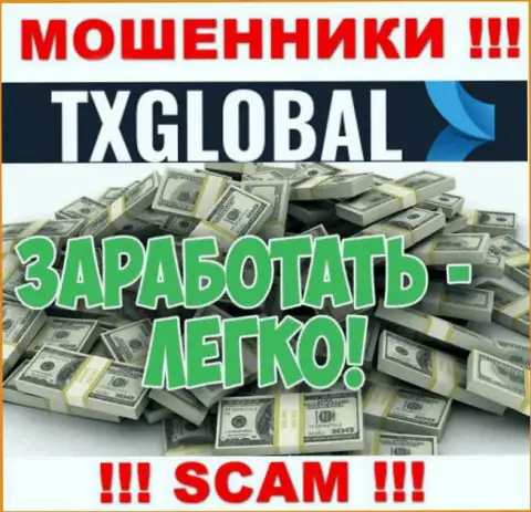 С дилинговой компанией TXGlobal Com совместно работать слишком опасно - накалывают валютных игроков, уговаривают вложить накопления