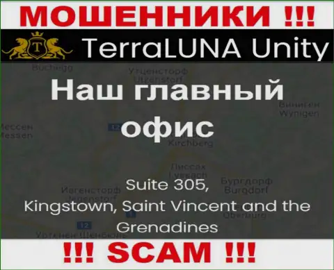 Взаимодействовать с TerraLuna Unity довольно-таки опасно - их офшорный юридический адрес - Suite 305, Kingstown, Saint Vincent and the Grenadines (информация позаимствована web-сервиса)
