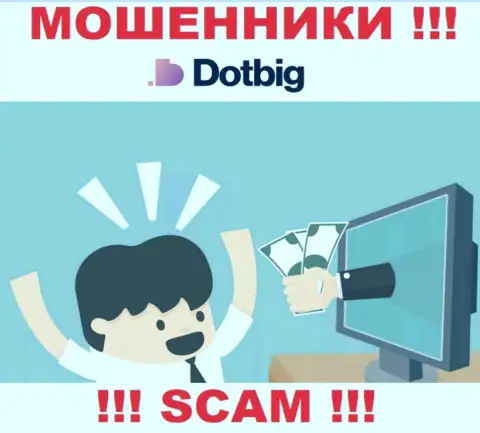 DotBig Com могут дотянуться и до вас со своими уговорами совместно сотрудничать, будьте внимательны
