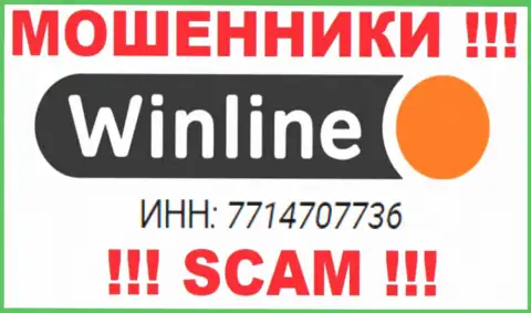 Компания БК WinLine официально зарегистрирована под номером: 7714707736