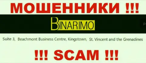 Binarimo Com - это мошенники ! Скрылись в офшоре по адресу Suite 3, ​Beachmont Business Centre, Kingstown, St. Vincent and the Grenadines и воруют финансовые вложения реальных клиентов