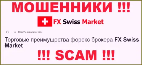 Направление деятельности FXSwiss Market: Форекс - хороший заработок для кидал