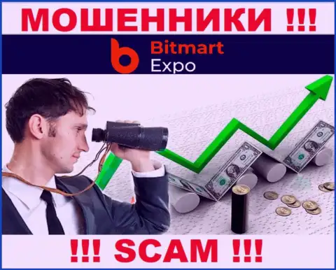 На информационном сервисе мошенников BitmartExpo Com Вы не разыщите информации об их регуляторе, его просто НЕТ !!!